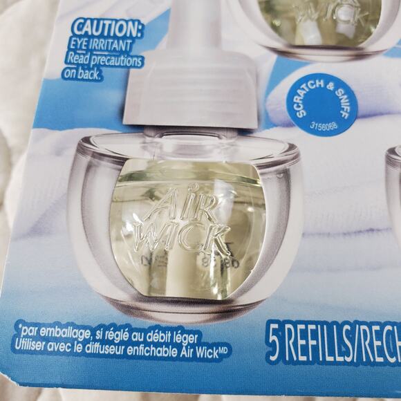 Air Wick 4 Refills Infused with Natural Essential Oils Driftwood & Sea Spray NEW - Picture 2 of 5